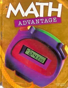 USED-Math Advantage Grade 5 by Harcourt Brace Publishing (Hardcover)