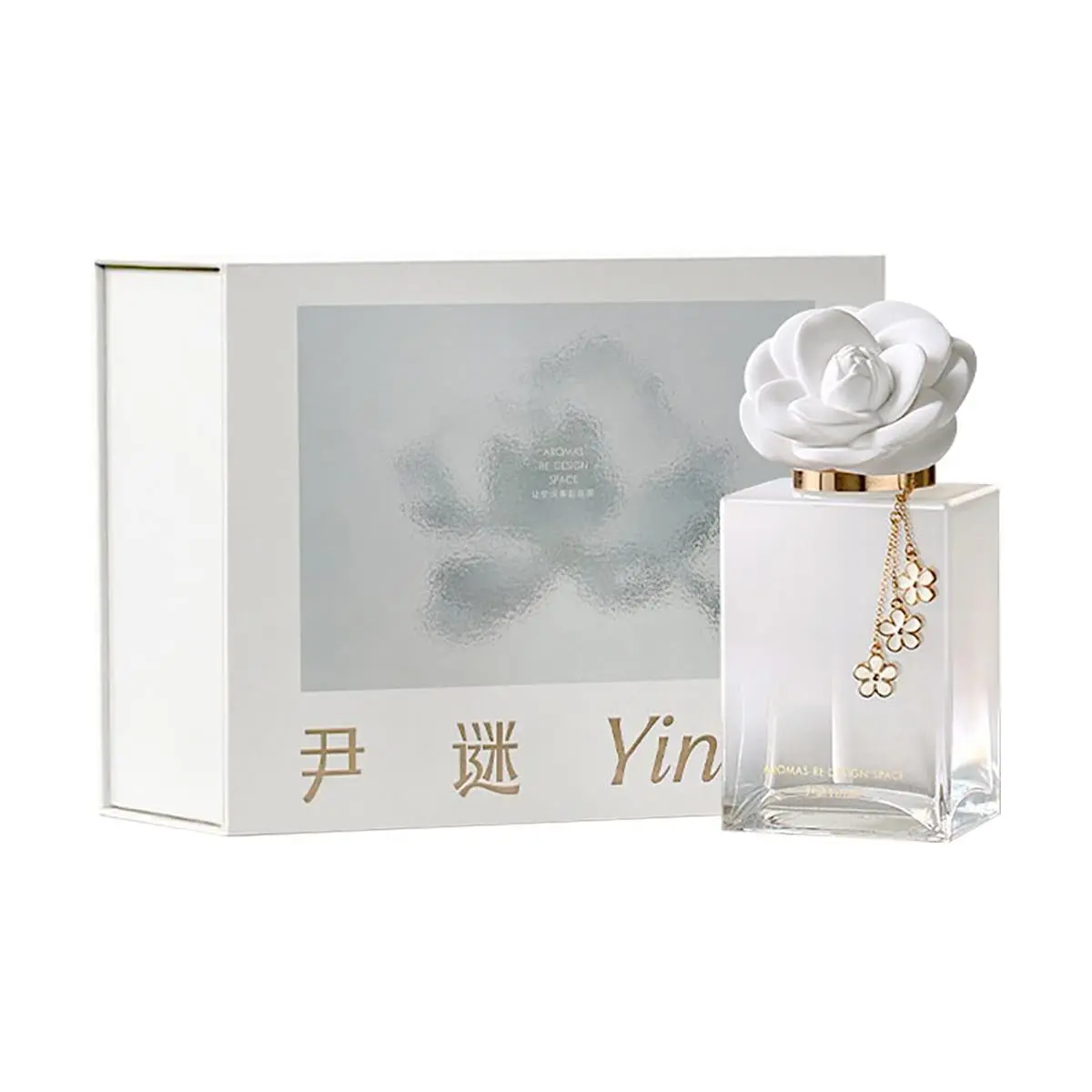Yinmi Camellia Reed Diffuser - Cloud Rose Scent | Flameless Aroma for Home, Long-Lasting Fragrance, Elegant Home Decor Yinmi Camellia Reed Diffuser - Cloud Rose Scent | Flameless Aroma for Home, Long-Lasting Fragrance, Elegant Home Decor