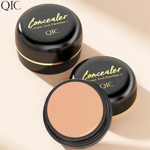 Long-Wear Concealer Cream, Full Coverage Matte Balm for Face & Under Eyes, Hides Blemishes, Spots & Redness, Waterproof Hydrating Makeup for Daily Use