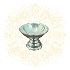 925 Sterling Silver Oil Lamp (Diya)