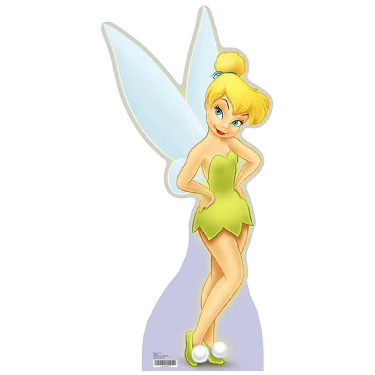 212 MAIN Life-Size Tinker Bell Heavy-Duty Cardboard Stand-Up, 36x15 in Home Decor, Folding Flat Design, Easy to Stand Up/Hang, Advanced Graphics, Wall Display Option, Stands Up/Hangs
