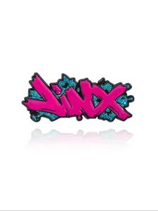 Jinx Letter Design Brooch, Fashion Brooch for Women & Men, Enamel Pin Fashion Accessory Suitable for Backpacks, Jeans, Scarves, Hats Decoration, Hat Pins