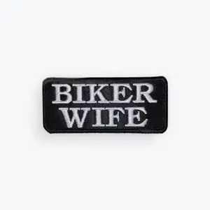 Biker Wife Motorcycle Patch
