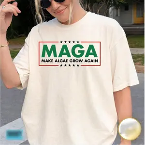 Make Algae Grow Again Comfort Colors Shirt, Team Algae Shirt, Antifa Algae Tee, Reflecting Pool Protest Shirt