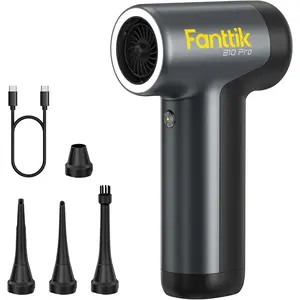 【DealsForYouDays】Fanttik B10 Pro Electric Air Duster, 110000RPM Brushless Motor, Compressed Air Duster, Mini Blower with One-tap Booster, 3 Gears Adjustable, Electric Duster for PC, Keyboard, Electronics and Workbench SummerWins,father'sdaygifts