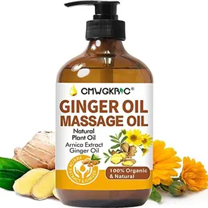 Ginger Oil,Ginger Massage Oil for Lymphatic Drainage,Natural Body Oil for Skin,Arnica Oil,Sore Muslce Massage Oil,Spa Ginger Oil-Warming and Relaxing for Valentines Day Gifts for Men Women