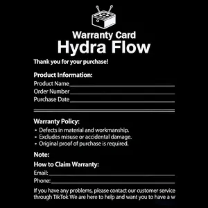 Giveaway : Hydra Flow Personalized Printing - V1