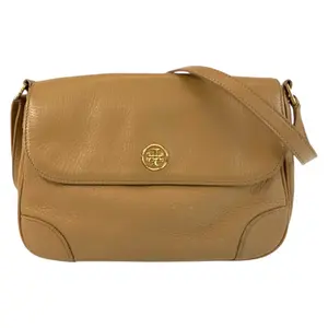 Pre-owned Tory Burch Calfskin Shoulder Bags Leather Shoulder Bag