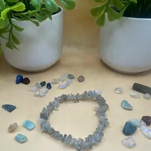 White Labradorite Bracelet