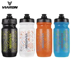 550ML Leakproof Bike Water Bottle, Durable BPA-Free Plastic, Ideal for Cycling, Running, Hiking, Lightweight Design, Easy to Carry