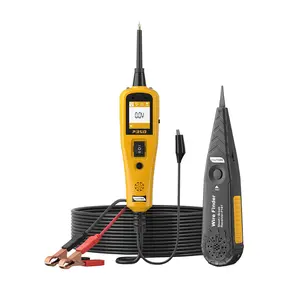 Automotive Power Circuit Breaker Probe Kit Tester Short Finder Tool Alternative Bsttery Electrical Fuse AC DC  Tester Test Light Wire Break Locator Analyzer Tracer Pen Accessories 12v 24v
