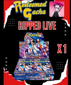 1x Ninja Spinner Pokemon TCG M4 Japanese Booster Box - RIPPED LIVE