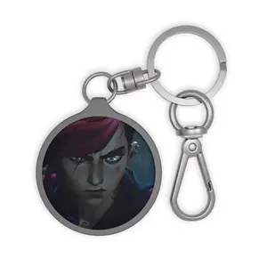 VI Arcane League of Legends Keyring Tag