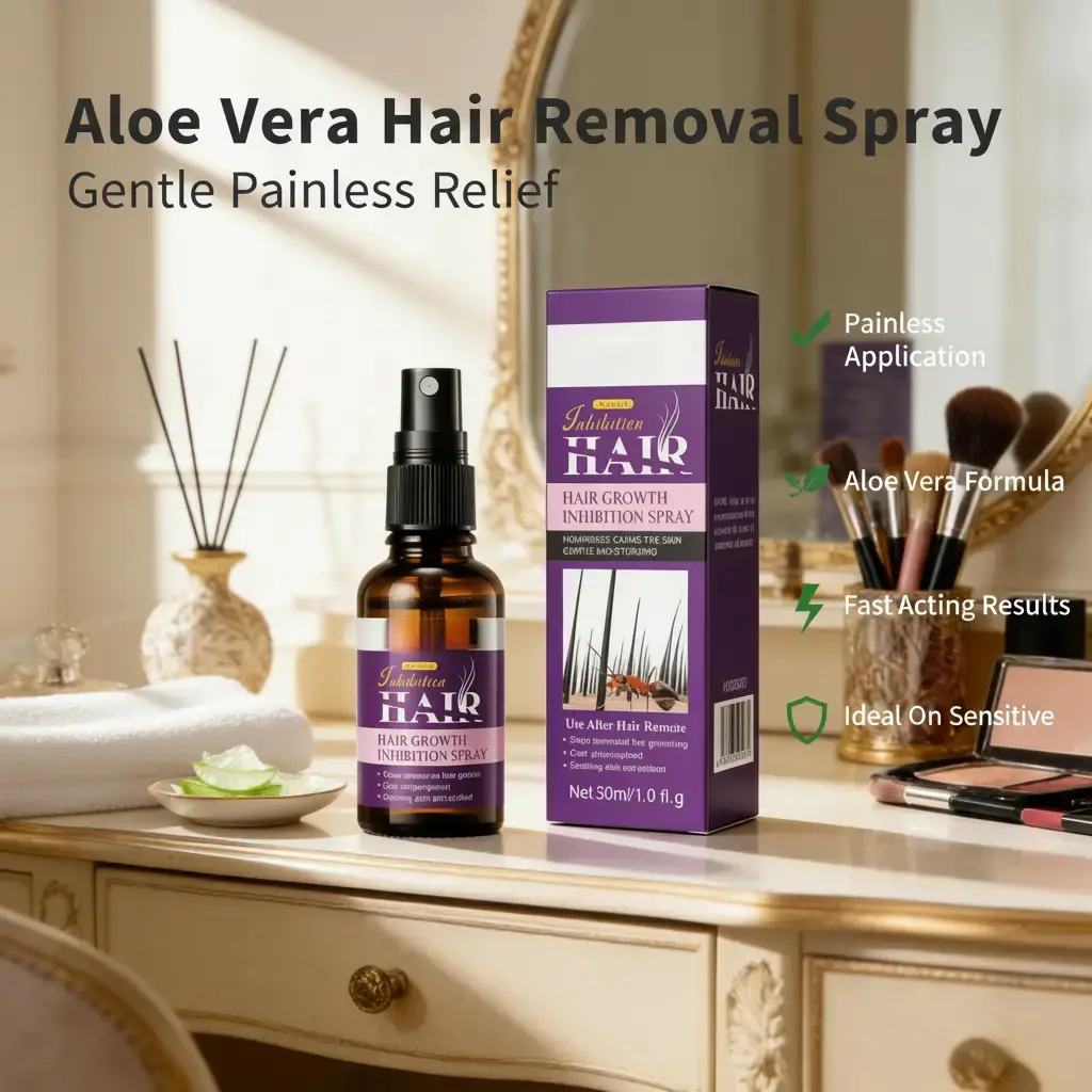 Painless Hair Removal Spray - Gentle Aloe Vera Cream, Fast-Acting Body Care  Cosmetic for Women, Soothing Daily Use on Underarm, Leg Areas - TikTok Shop