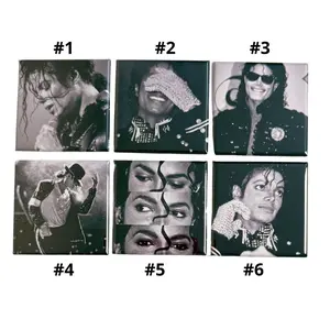 10 Ops (NOT COMBO 10) Michael Jackson Acrylic Magnet | Handmade Fridge Magnets | King of Pop Gift for Fans
