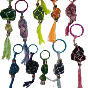 Gemstone Crystal Keychains