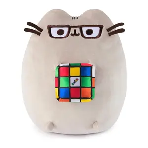 GUND Pusheen with Rubik's Cube 9.5" Plush Toy