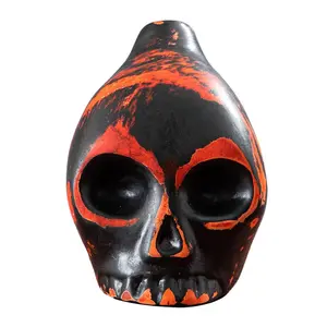 Aztec Death Whistle, Skull Type, Human Sounding Screams Whistle, Outdoor Screaming Whistle, Screaming Whistle for Halloween
