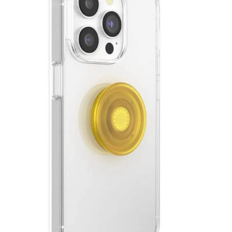 PopSockets PopGrip Checker Cell Phone Grip & Stand -Neon Jolt