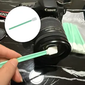 20-Piece Precision Cleaning Brush Set, Dust-Free Cotton Swabs, Single-Sided Dual-Layer Cloth Brushes, Ideal for Camera Lenses, Computers, Cars