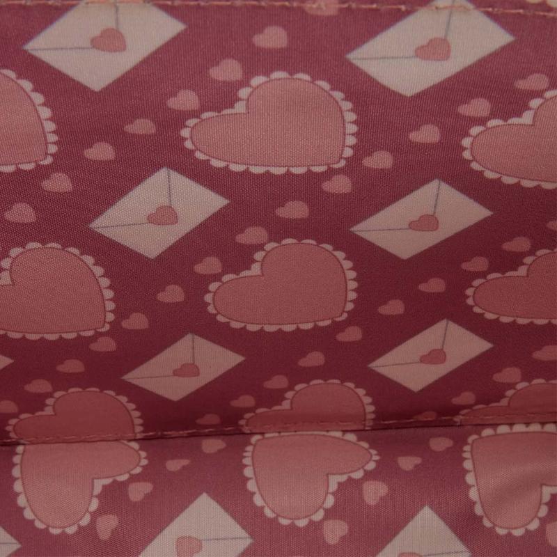 Loungefly Valentine's Day Heart Envelope Crossbody Bag with Coin Bag