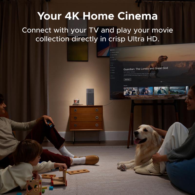 【LIVE ONLY】UGREEN NASync DH2300 2-Bay Desktop NAS, Support Capacity 60TB (Diskless), Remote Access, AI Photo Album, Beginner Friendly System, 4GB LPDDR4X RAM,1GbE, 4K HDMI, Network Attached Storage(Diskless),TikTokShopBlackFriday ,TikTokShopHolidayHaul