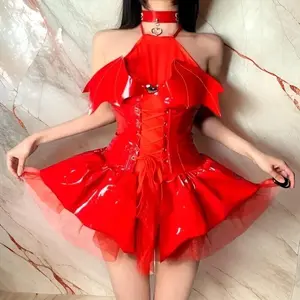 Scarlet Sizzle Vegan Red Devil Costume