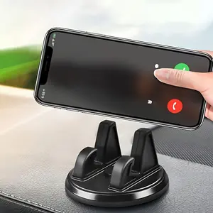 1pc 360 degrees Rotating Car Phone Mount with Anti-Slip Adjustable Design Securely holds your phone for easy GPS navigation Essential in-car navigation accessory Car Phone Holder Cell Phone Car Mount