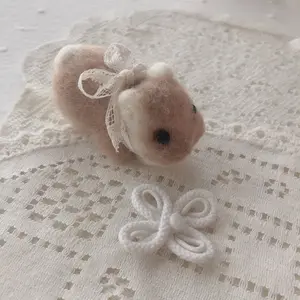 Needle Felted Baby Bunny
