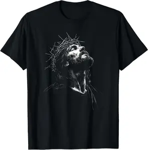 100% Cotton Jesus Christ Religious Christian Faith T-Shirt