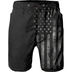 Mens Swim Trunks Quick Dry Board Shorts with Mesh Lining, Breathable Fit Hawaii Beach Shorts Swimwear Bathing Suits
