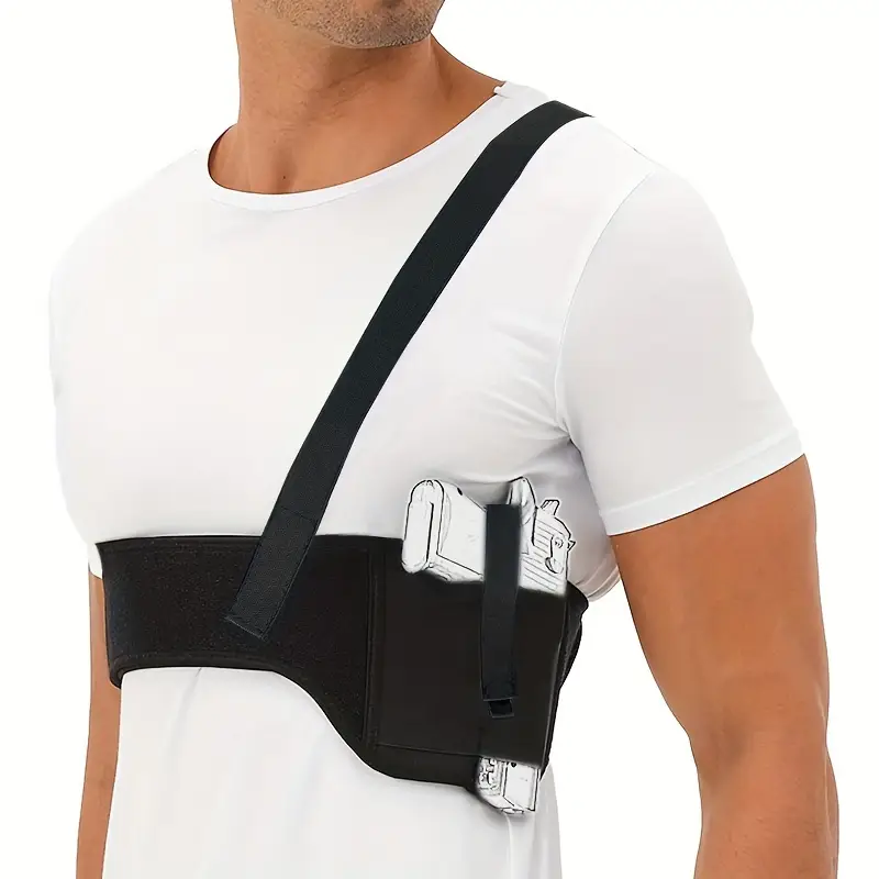 Deep Concealment Shoulder Holster, Universal Underarm Holster For Men And Women, Fits Subcompact And Compact For S&W Bodyguard, M&P Shield 9mm, G-seri