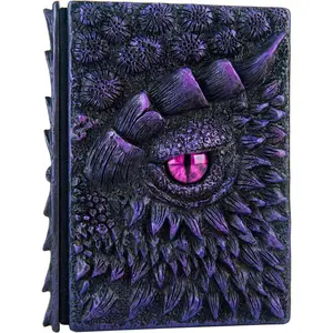3D Dragon Eye Embossed Journal,Resin Engraving Notebook,Dnd notebook for Dragon Lovers ,Blank Paper,Hardcover Travel Notepad for Writing,Sketchbook,Collection,Gift,Decoration A4 and A5 Size
