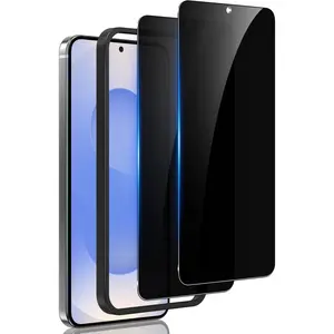 2 Pack for Samsung Galaxy S25 FE Privacy Screen Protector Tempered Glass, 25 °   Anti Spy, Full Coverage, Case Friendly, Easy Installation