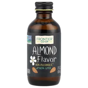 Frontier Co-op Almond Flavor, Non-Alcoholic, 2 fl oz (59 ml)