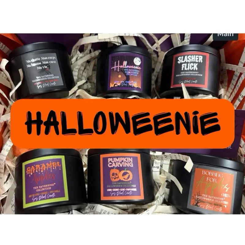 The Ravenhood Halloweenie Candles The Ravenhood Halloweenie Candles