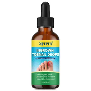 XIFEPFR Ingrown Toenail Treatment – Toenail Softener & Corrector Drops – Relieve Thick Damaged Discolored Nails – Easy Trimming 30mlr Drops for Thick, Damaged & Discolored, 30ml
