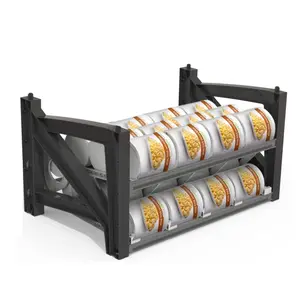 Shelf Reliance Cansolidator Max 60 Soup & Large Canned Food Storage, USA Made