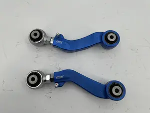 Pair of Rear Camber Arms Aluminum Adjustable For BMW 5 F10 11 6 F12 F13 7 F01-04