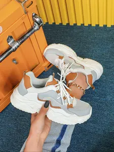 Women's New Fashion Casual Low-Top Sneakers, Comfortable Lightweight Round Toe Lace-Up Shoes for Fall & Winter, Perfect for Daily Wear