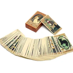 78 Cards Tarot Deck Cats Rule Earth, Perfect for Festive Gatherings & Tabletop Games, Ideal Gift for Cat Lovers & Tarot Enthusiasts, Classic Tarot Cards