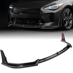 STP-Style Front Bumper Lip Body Kit Spoiler Compatible with 2018 - 2023 Kia Stinger Bumper