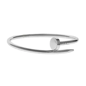 Pre-owned Cartier Juste Un Clou Bracelet Size 17
