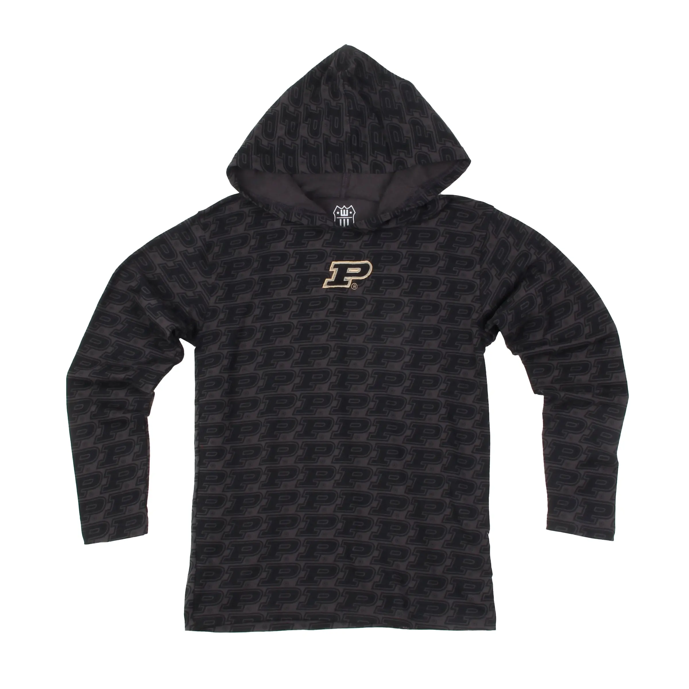 Purdue Boilermakers Youth Allover Print Hoodie