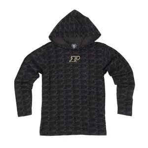Purdue Boilermakers Youth Allover Print Hoodie