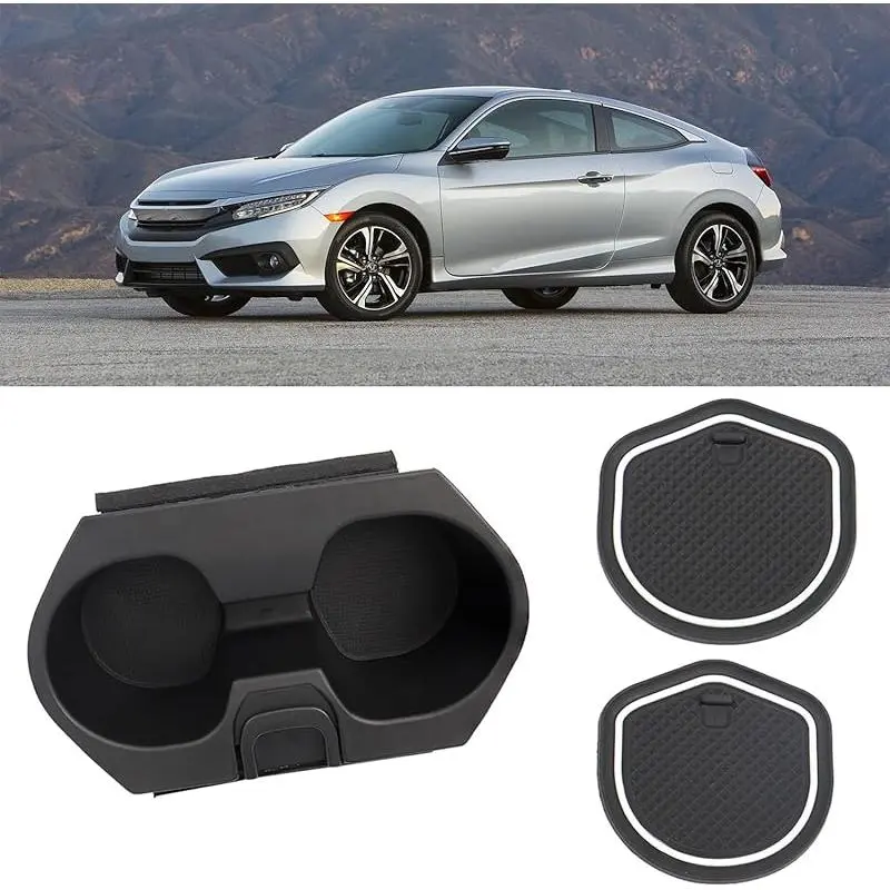 BLACK with WHITE Coaster