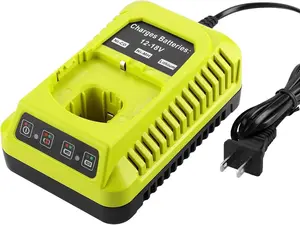 P117 Rapid Charger for Ryobi 18V One+ Plus Batteries P108 P189 P190 P193 PBP004 Compatible with Lithium & Ni-MH Batteries