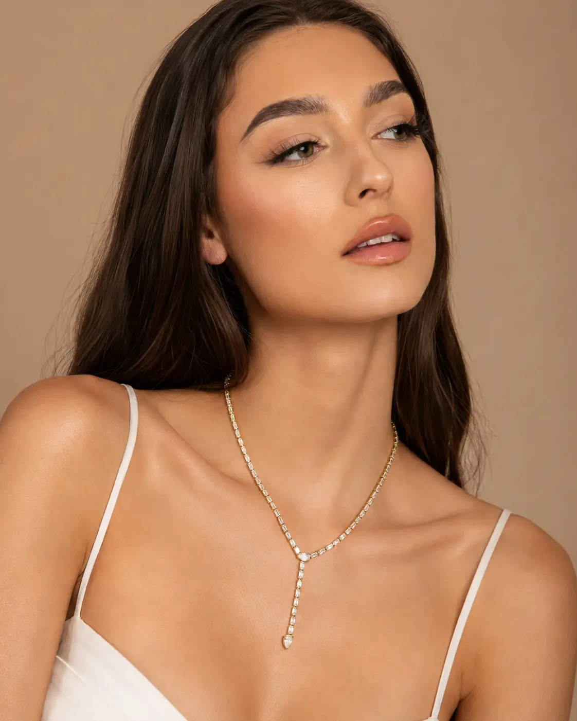 Meduza Sparkly Snake Necklace