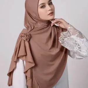 Muab Pink Ready-to-Wear Hijab - Comfortable, Breathable Headscarf for Daily Use