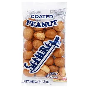 Samura Japanese Style Coated Peanuts (25 Pack 1.3oz each) Cacahuate Estilo Japones Cocktail Crunchy Peanuts